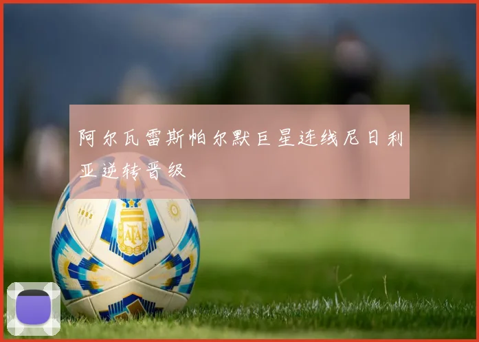 阿尔瓦雷斯帕尔默巨星连线尼日利亚逆转晋级