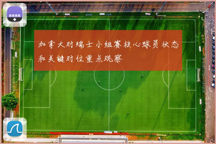 加拿大对瑞士小组赛核心球员状态和关键对位重点观察